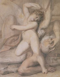 Cupidon arrachant les ailes du Temps, XVIIIe siècle